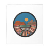 Das Land segnete Notizblock (Vorderseite)