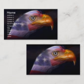 Das Land vom freien, Zuhause vom tapferen Visitenkarte (Vorne/Hinten)