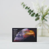 Das Land vom freien, Zuhause vom tapferen Visitenkarte (Stehend Vorderseite)