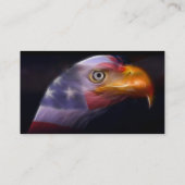 Das Land vom freien, Zuhause vom tapferen Visitenkarte (Rückseite)