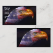 Das Land vom freien, Zuhause vom tapferen Visitenkarte (Vorne/Hinten)