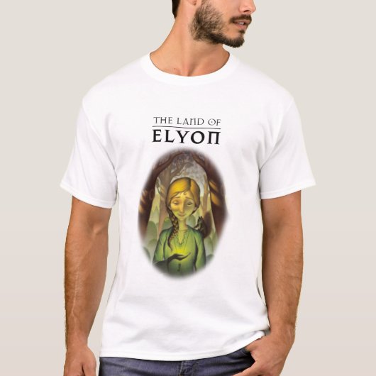 Das Land von Elyon | die dunkle Hügel-Verteilung T-Shirt (Vorderseite)