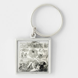 Das Land von Liberty Schlüsselanhänger