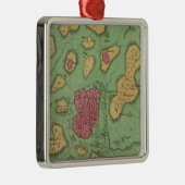 Das Land von Moriah oder von Jerusalem Ornament Aus Metall (Rechts)