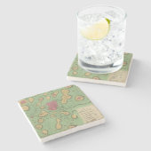 Das Land von Moriah oder von Jerusalem Steinuntersetzer (Seitenansicht)