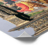 Das Landauer Altarpiece, Allerheiligen Tag, 1511 Poster (Ecke)