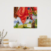 Das Landauer Altarpiece, der Allerheilige Tag Poster (Küche)