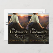 Das Landeigentümergeheimnis von Sonya Heaney Postkarte (Vorne/Hinten)