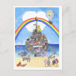 Das Landing Party II, Noahs Ark Postkarte