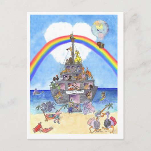 Das Landing Party II, Noahs Ark Postkarte (Vorderseite)