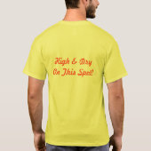 Das landumschlossene! Skript-T - Shirt (Rückseite)