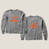 Das langärmelige T-Shirt von Toast Kid (Design Vorder- & Rückseite)