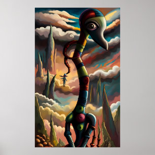 Das Lange und Kurze - Ken Gage Art Poster