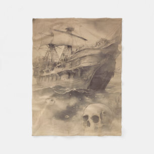 Das lange verlorene Piratenschiff Fleecedecke