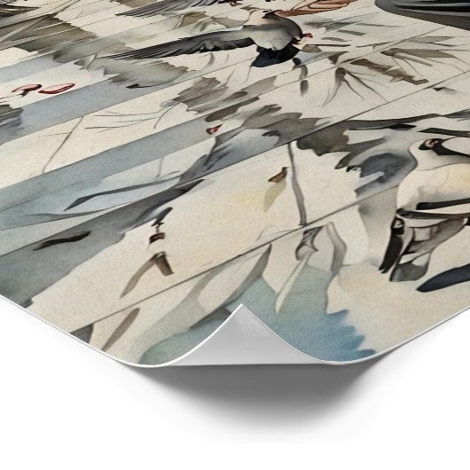 Das lange Warten Poster (Ecke)