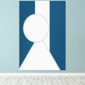 "Das lange Warten" Teil 2 Leinwanddruck (Insitu (Holzboden))