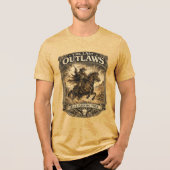 Das Last Outlaws Vintage Western Tee (Vorderseite)