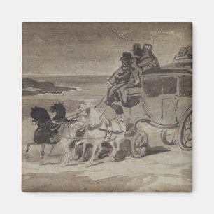 Das Lastkahn-Pferd Magnet