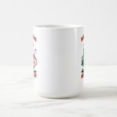 Das Laufen auf Kaffee und Weihnachts-Cheer-Cup-Des Kaffeetasse (Mittel)