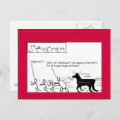 Das Laufen der Bullen Postkarte... Postkarte (Vorne/Hinten)