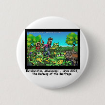 Das Laufen der Bullfrosch-Funny-Geschenke/Sammlers