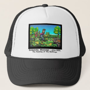 Das Laufen der Bullfrosch-Funny-Geschenke/Sammlers Truckerkappe