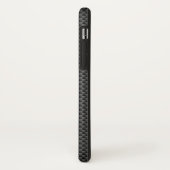 Das Laufen der Flaggen auf Schwarzem Stripes Case-Mate iPhone Hülle (Hinten/Links)