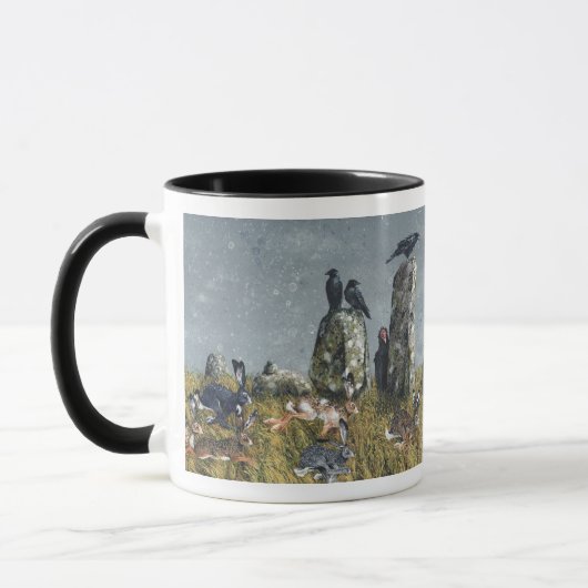 Das Laufen der Hares-Tasse Tasse (Links)