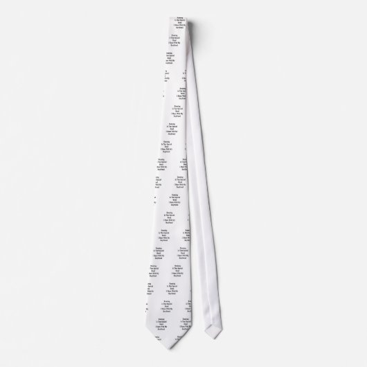 Das Laufen ist dass Anteil der Special-Bindungsi Krawatte (Vorderseite)