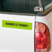DAS LAUFEN IST FUNNING! AUTOAUFKLEBER (Auf Lkw)