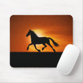 Das laufende Pferd Mousepad (Mit Mouse)