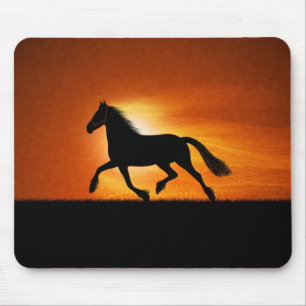 Das laufende Pferd Mousepad