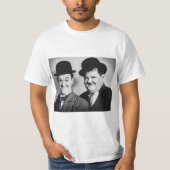 "Das Laurel-Hardy-Lachen-Vermächtnis: 95 Jahre jun T-Shirt (Vorderseite)