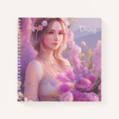 Das Lavender Diary Hardcover Journal Notizblock (Vorderseite)