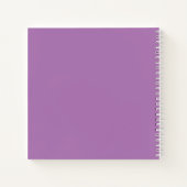 Das Lavender Diary Hardcover Journal Notizblock (Rückseite)