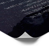 Das "Learn d Astronomer Poster" Poster (Ecke)