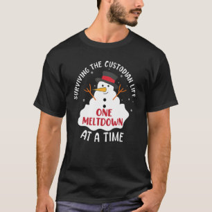 Das Leben als Hausmeister überleben, eine Krise na T-Shirt