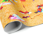 Das Leben am Meer ist farbenfroh Geschenkpapier (Rolleneckpunkt)