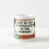 Das Leben am Morgen Kaffeetasse (Mittel)