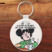 Das Leben am Morgen Schlüsselanhänger (Vorderseite)