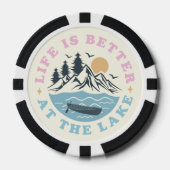 Das Leben am Poker Chips ist besser (Vorderseite)