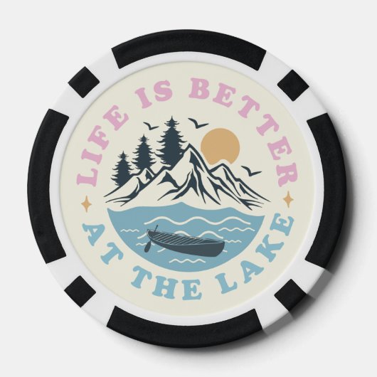 Das Leben am Poker Chips ist besser (Rückseite)