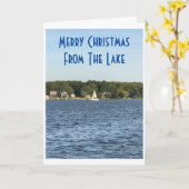 **DAS LEBEN AM SEE** IST BESONDERS KARTE (Gelbe Blume)