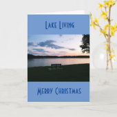 **DAS LEBEN AM SEE** IST BESONDERS KARTE (Gelbe Blume)