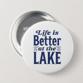 Das Leben am See ist besser Button (Vorne & Hinten)