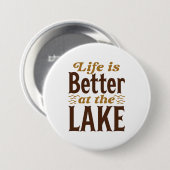 Das Leben am See ist besser Button (Vorne & Hinten)