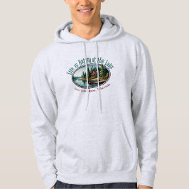 Das Leben am See ist besser Hoodie