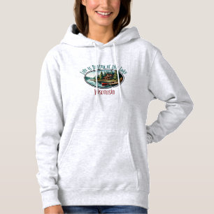 Das Leben am See ist besser Hoodie