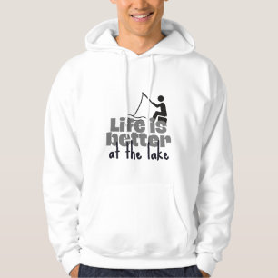 Das Leben am See ist besser Hoodie