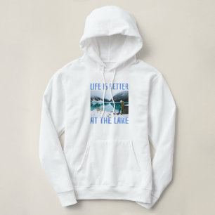 Das Leben am See ist besser Hoodie
